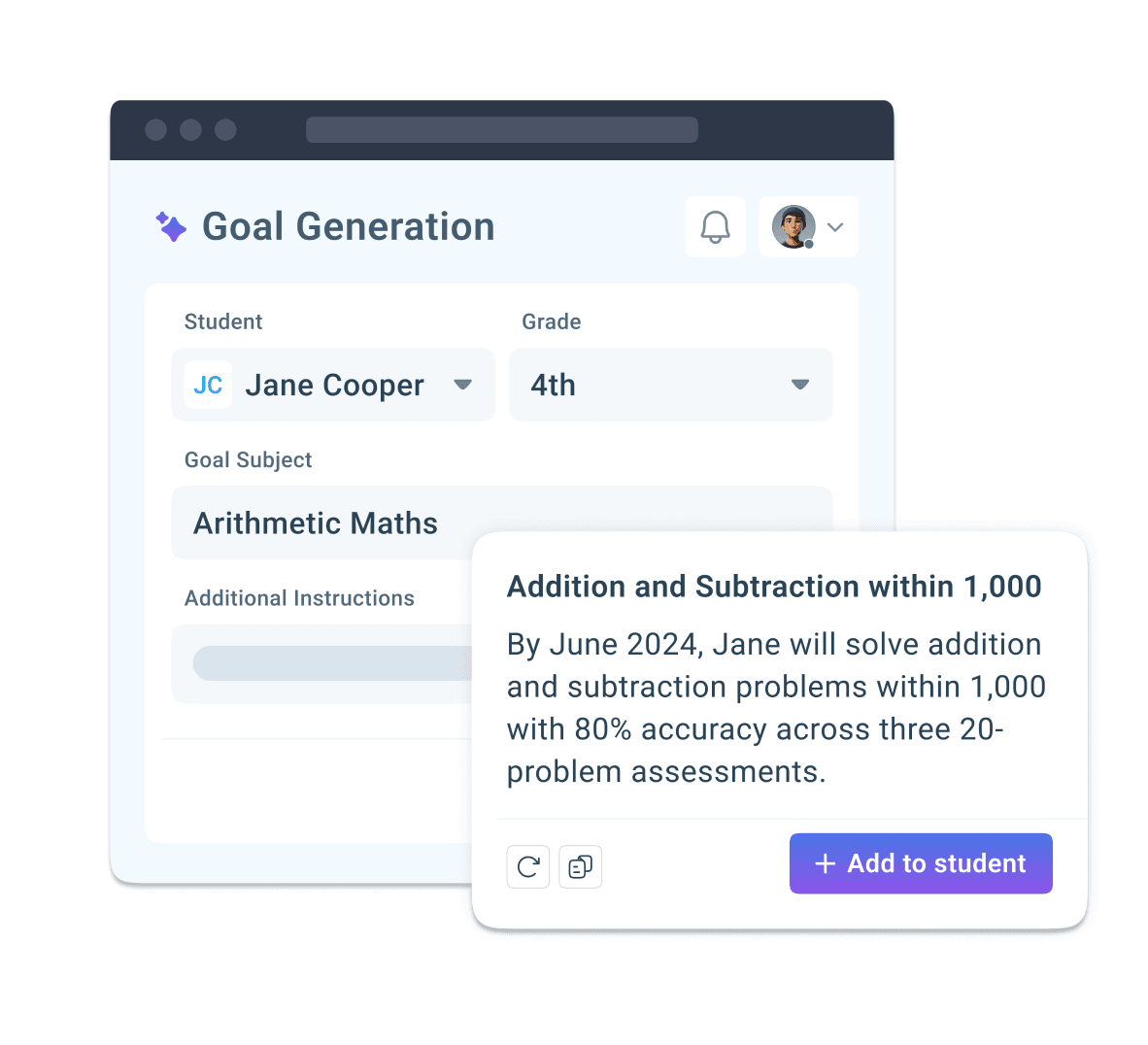Generate IEP Goals