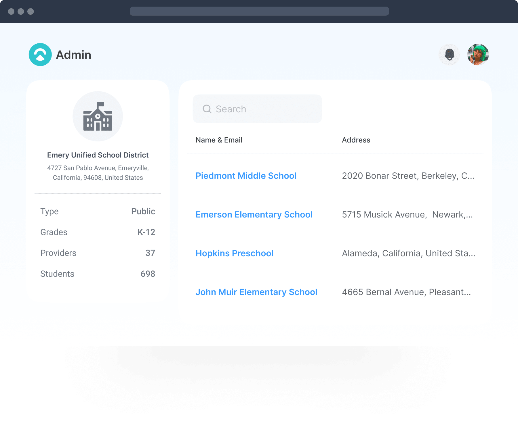 Stay compliant with our admin dashboard. Real-time monitoring of therapist data and student performance.